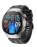 Smart watch non-invasive blood glucose measurement AMOLED ECG heart rate monitoring Bluetooth call sports watch - Emete store