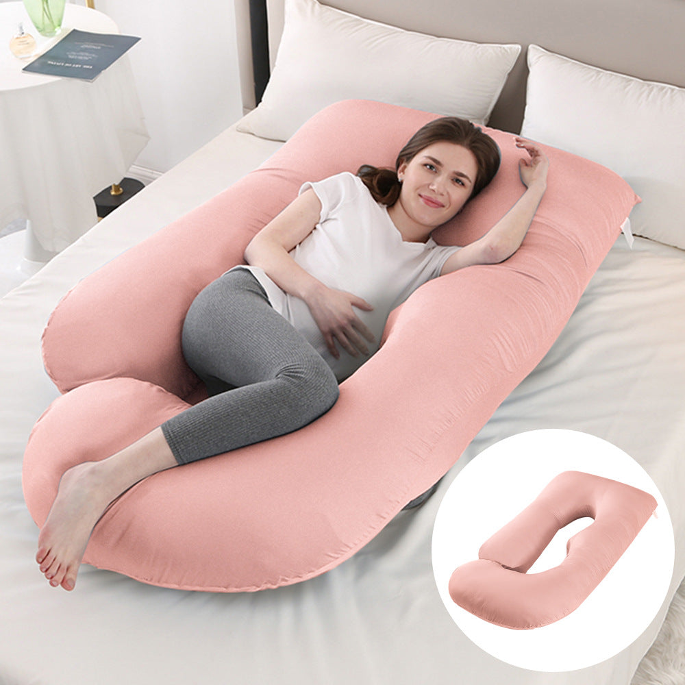 Emete J-shaped pregnancy sleeping pillow