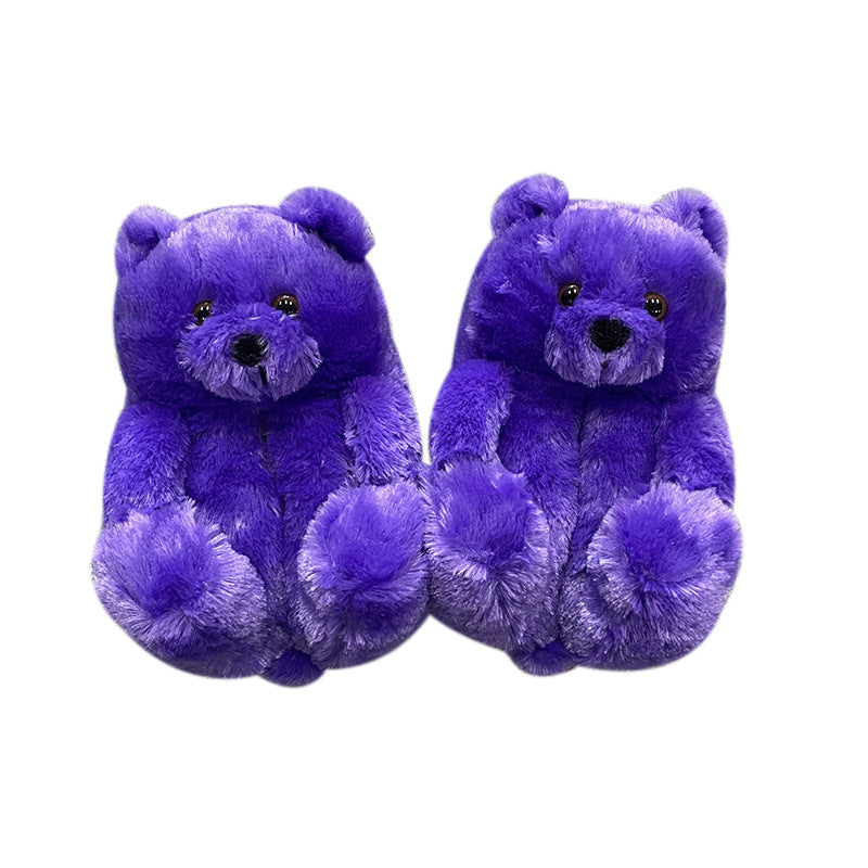 Teddy Bear Slippers - Emete Store