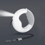 New LED Light Dog Rope Pet Automatic Retractable Leash Ring Luminous Dog Walking Rope Pet Supplies - Emete store