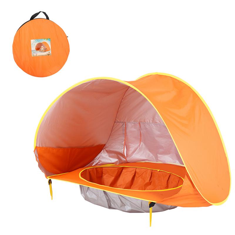 Summer Seaside Baby Beach Tent Pops Up Portable Shade Pool UV Protection Sun Shelter Kids Outdoor Camping Sunshade Beach Toy