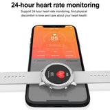 Full Touch Smart Watch Women IP68 Waterproof Bracelet ECG Heart Rate Monitor Sleep Monitoring Sports Smartwatch For Ladies - Emete store