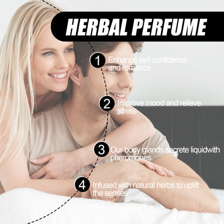 Herbal Perfume Fresh, Light, Natural, Long-Lasting Fragrance With A Niche Couple Dating Atmosphere Perfume - Emete store