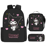 New Cartoon School Bag Printing Custom Bookbag High Quality Backpack Pencil Cases Kids Bags For Girls