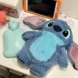 New Internet celebrity cartoon doll hot water bottle plush doll hand warmer water-filled hand warmer bag for girls hand warmer gift