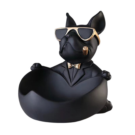 Cute French Bulldog Resin Figurine, Perfect for Table Decoration - Emete store
