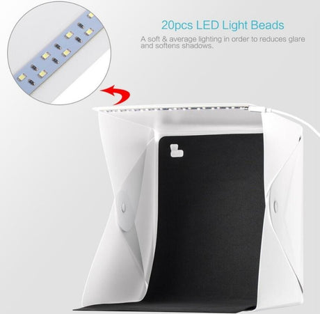 Mini Portable and Folding Photo Light Box - Emete store