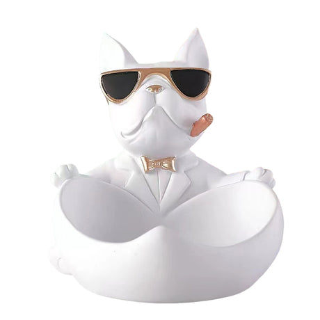 Cute French Bulldog Resin Figurine, Perfect for Table Decoration - Emete store