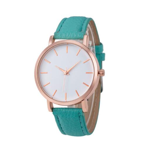 Leather Stainless Quartz Wrist Watches Women - Emete Store