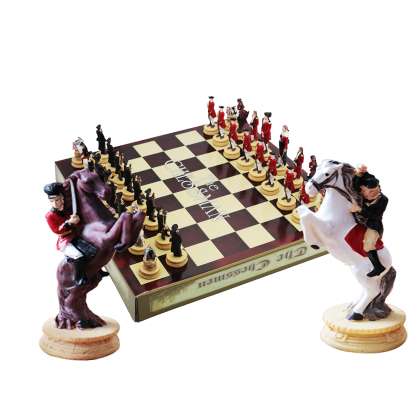 Newest Design Leather Chess Movie Theme Resin Doll Chess - Emete Store