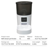 Wifi Smart APP Pet Feeder Household use Microchip Dog Automatic Pet Feeder Automatic Pet Feeder - Emete store