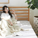 Tassel Knitted Ball Blanket Wool Blanket Office Air Conditioning Lunch Break Blanket Shawl Cover Blanket Sofa Leisure Blanket