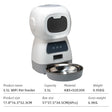 Wifi Smart APP Pet Feeder Household use Microchip Dog Automatic Pet Feeder Automatic Pet Feeder - Emete store