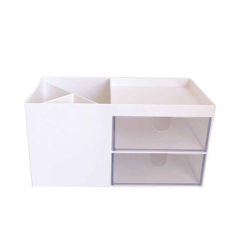 Ins Style Desktop Storage Box Stationery Pen Holder Office Student Stationery Pen Holder Cosmetics Sundries Storage