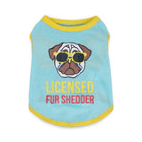 Dog Clothes Summer Clothes Teddy Pet Vest Bears Fadou Small Dogs Puppies Cats Thin Light and Breathable - Emete Store