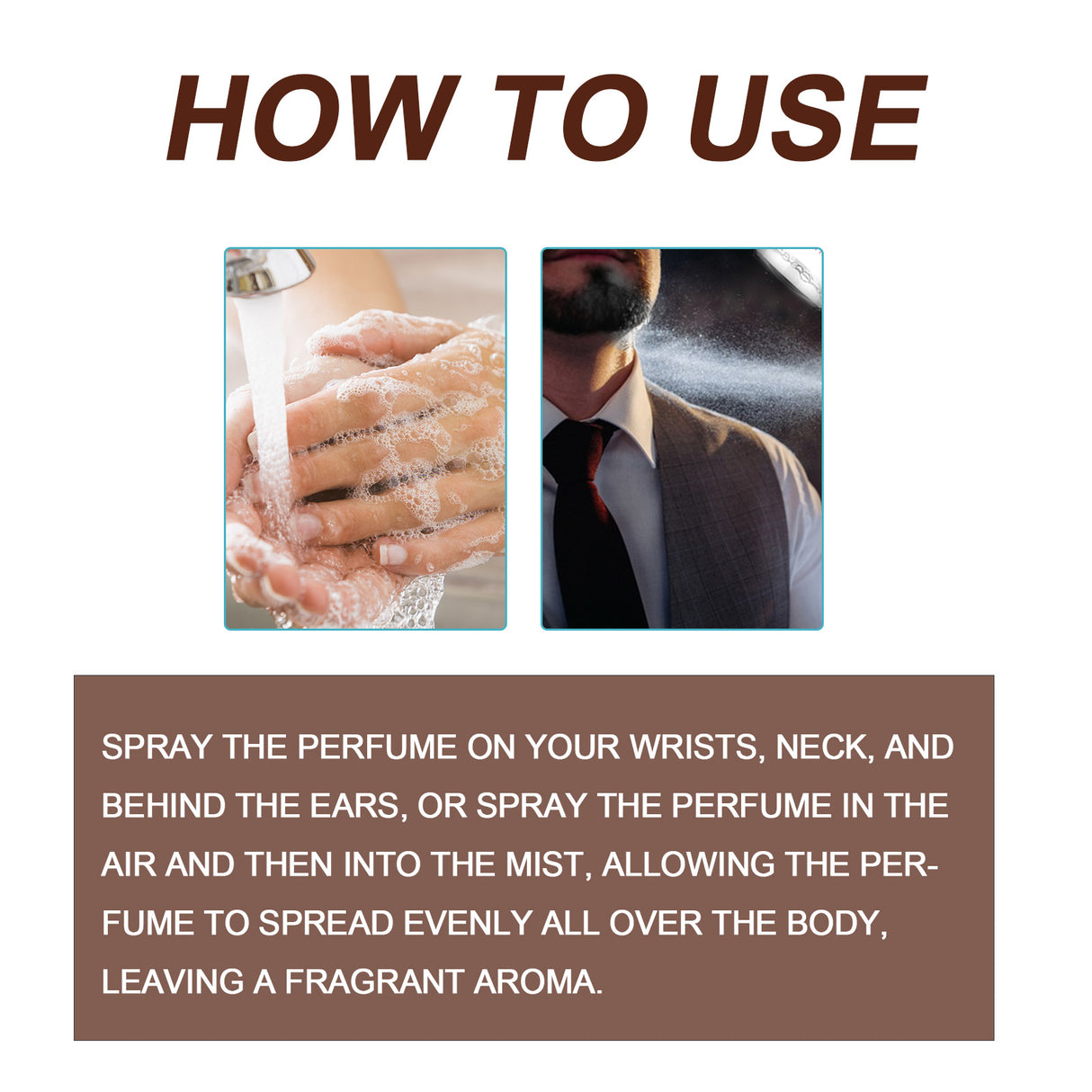Perfume Aromatic Spray, Mild Not Pungent Lasting Fragrance Men Release Charm Light Elegant Fresh Atmosphere Perfume - Emete store