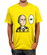 cotton ANIME One Punch Man Printed men T shirt Fashion cool confortable men's Tshirt casual t-shirt for men