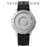 EUTOUR Magnetic Ball Men's Personality Creative Watch Tide Black Technology Cool Concept Frameless Design Watch - Emete store