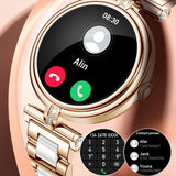 AK62 Smart Watch Women 1.09 Inch HD Screen Custom Watch Face Sports Fitness Tracker Bluetooth Call Lady Smartwatch 2024