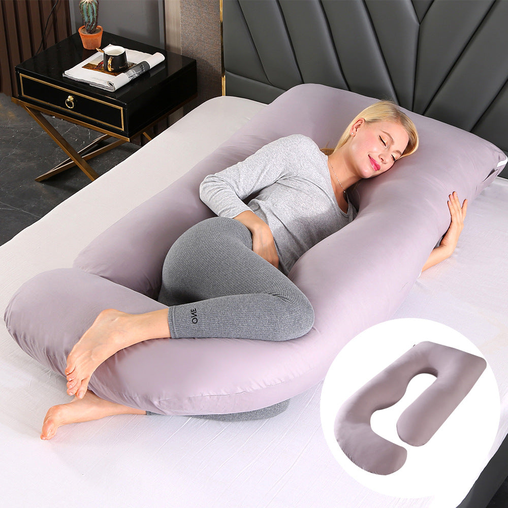 Emete J-shaped pregnancy sleeping pillow