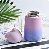 Cute Cat  Water Bottle Girl Woman Lovers Hot Stainless Steel Water Bottle Coffee Milk Cute Water Bottle Girl Drinkware