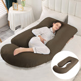 Emete J-shaped pregnancy sleeping pillow