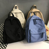 Fashion Backpack Canvas Women Backpack Anti-theft Shoulder Bag New School Bag For Teenager Girls School Backapck Female