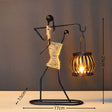 Best Online Shop in Australia - Wrought Iron Candle Holder Art - Emete store