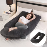 Emete J-shaped pregnancy sleeping pillow