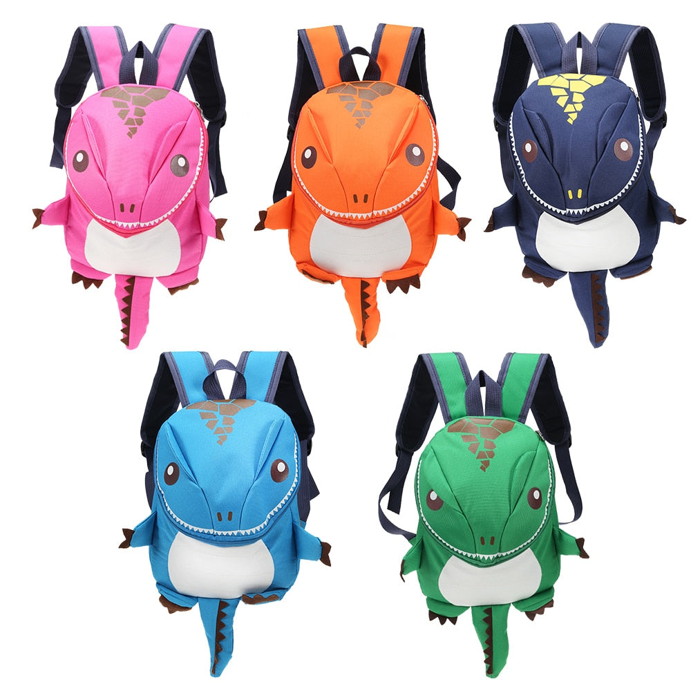 3D Dinosaur Backpack For Boys Girls Children waterproof backpacks kids kindergarten Small School Bag Girls Animal School Bags