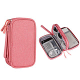 New Flat Digital Multifunctional Portable Travel Data Cable Storage Bag