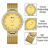 MISSFOX  Women Watches Luxury Brand Watch Bracelet Waterproof Big Lab Diamond Ladies Wrist Watches For Women Quartz Clock Hours - Emete store