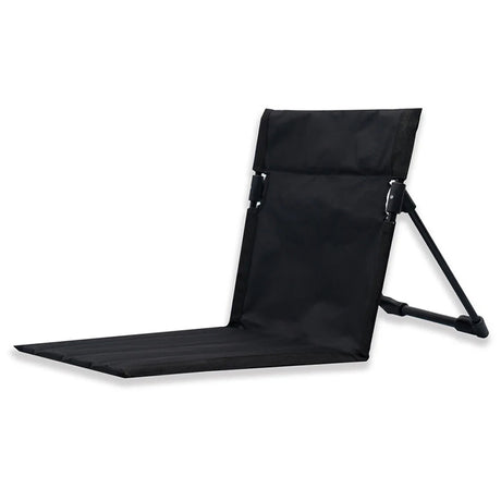 Foldable Camping Chair Outdoor Garden Park Single Lazy Chair Backrest Cushion Picnic Camping Folding Back Chair Beach Chairs - Emete store