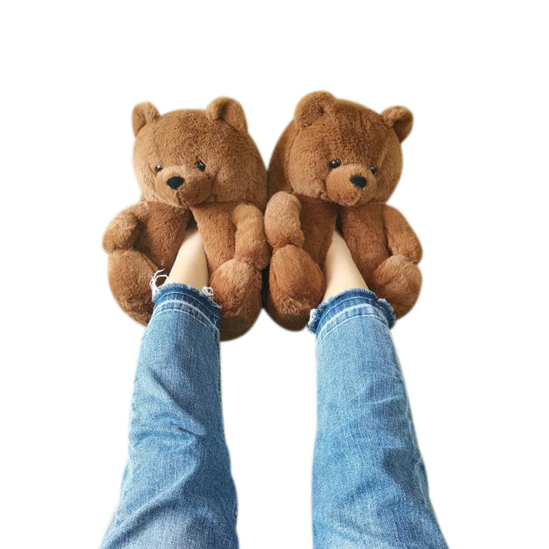 Teddy Bear Slippers - Emete Store