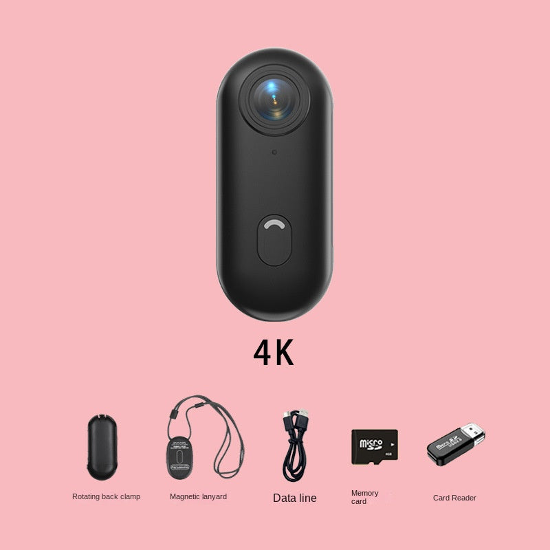 Thumb Bike Camera Magnetic Back Clip Sports Camera Thumb Recorder Pet - Emete store