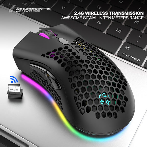 2.4GHz Wireless Gaming Mouse 7 Button 1600 DPI 