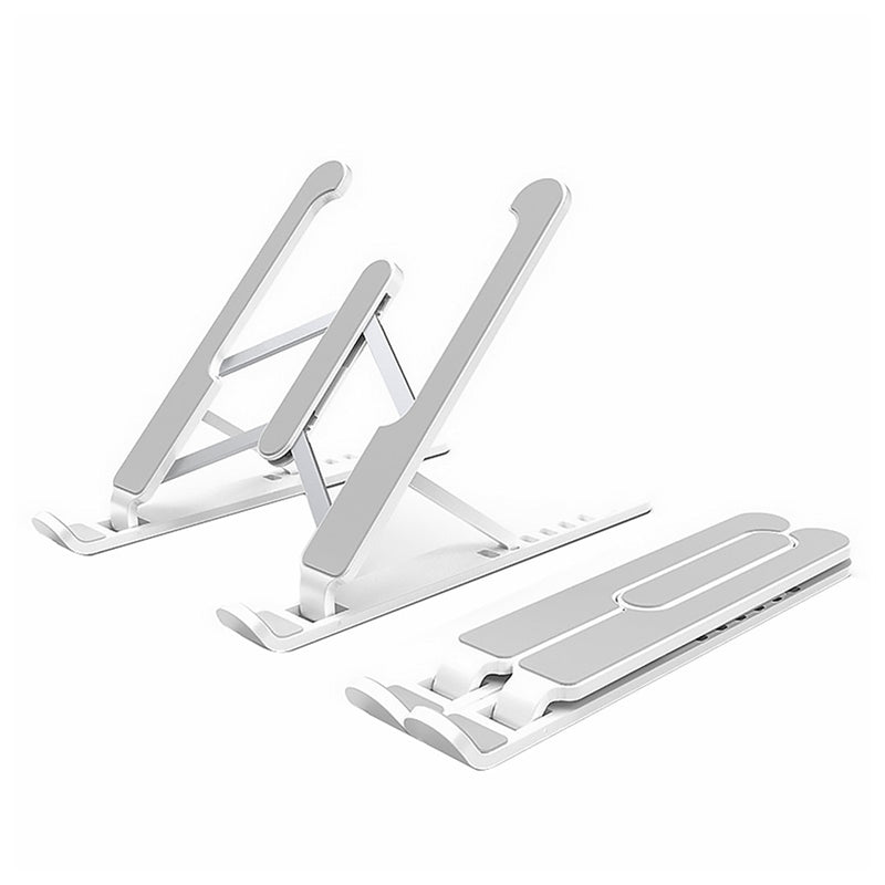 Portable Laptop Stand Foldable Height Adjustable Support Base Computer Cooling Stand Hollow Design Laptop Holder - Emete Store