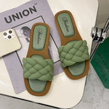 New Style Sandals And Slippers Casual All-Match Non-Slip Flat Slipper Women's Outer Wear Sandals