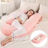 Emete J-shaped pregnancy sleeping pillow