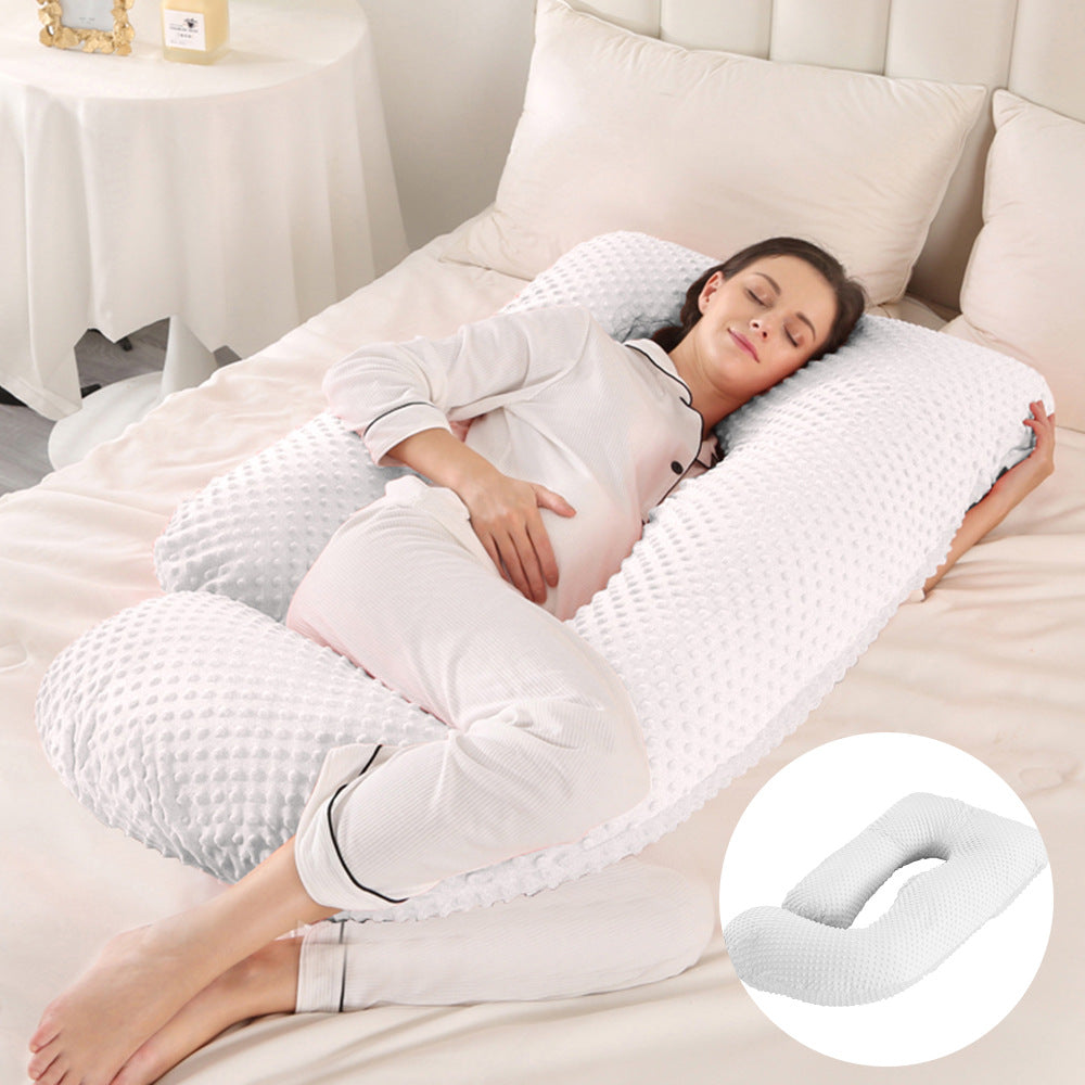 Emete J-shaped pregnancy sleeping pillow