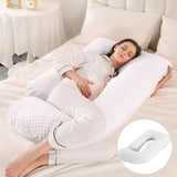 Emete J-shaped pregnancy sleeping pillow