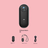 Thumb Bike Camera Magnetic Back Clip Sports Camera Thumb Recorder Pet - Emete store