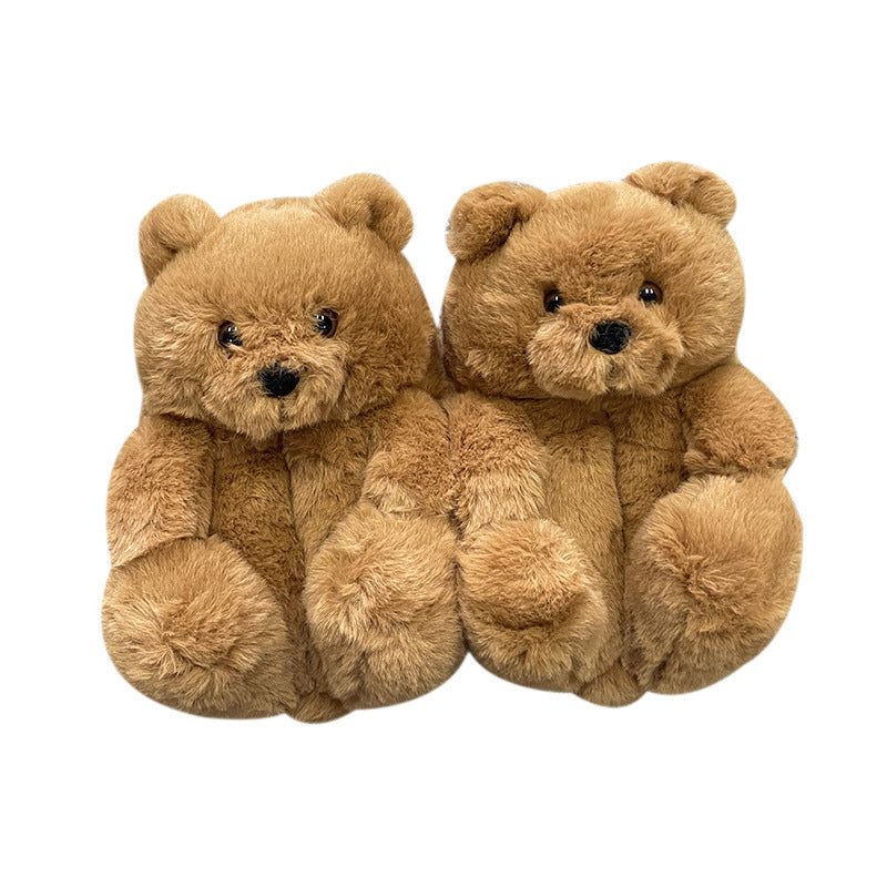 Teddy Bear Slippers - Emete Store