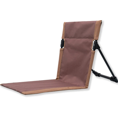 Foldable Camping Chair Outdoor Garden Park Single Lazy Chair Backrest Cushion Picnic Camping Folding Back Chair Beach Chairs - Emete store