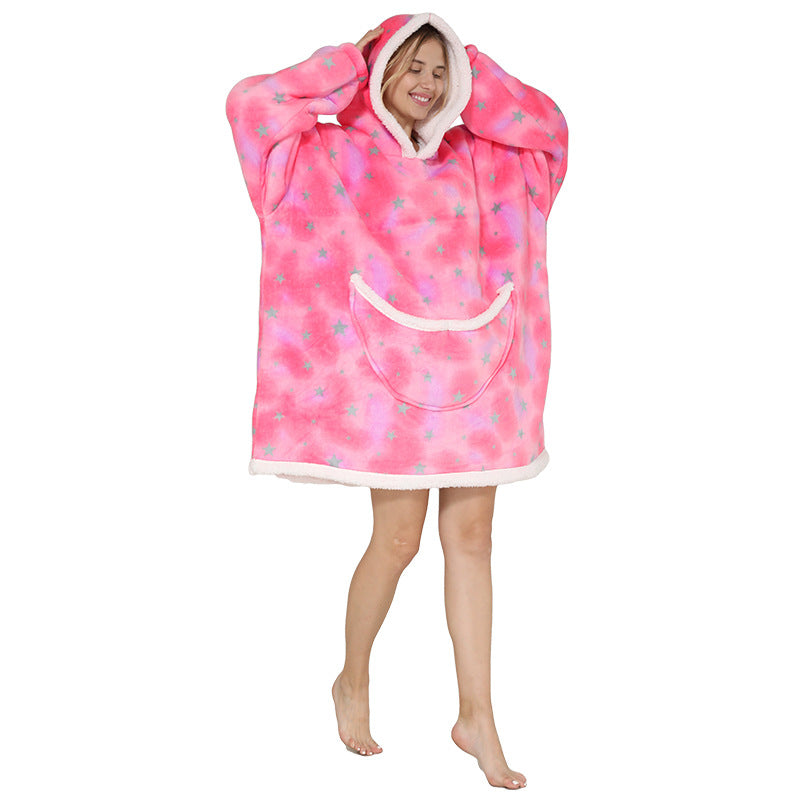 Comfy Hooded Fleece Blanket - emete Store