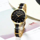 NIBOSI Luxury Ceramic Bracelet Watches Ladies Creative Quartz Watch For Women Female Clock Relogio Feminino Montre Femme 2330 - Emete store