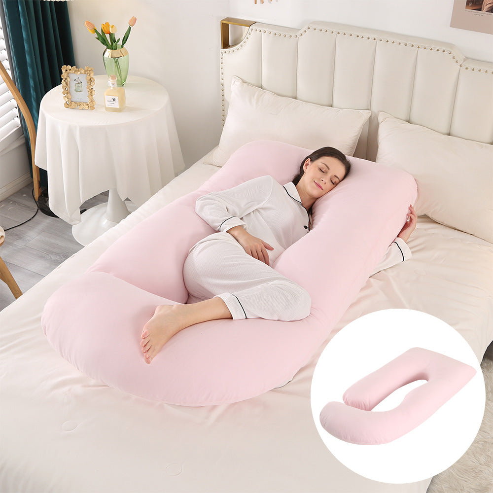 Emete J-shaped pregnancy sleeping pillow