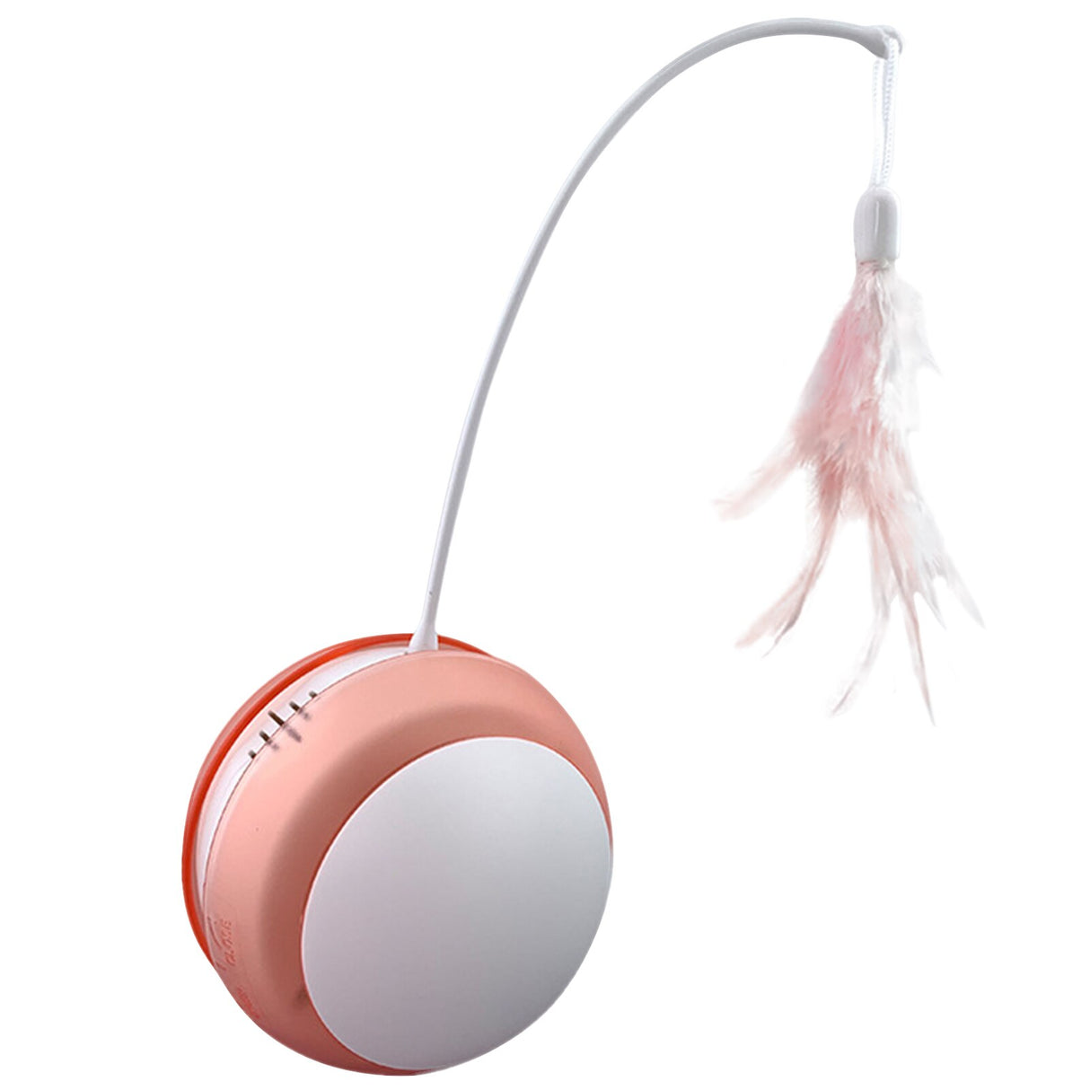 Funny Cat Toy Tumbler Swing Toys For Cats Kitten Interactive Balance Car Cat Chasing Toy Funny Sound And Light Feather Toy - Emete store