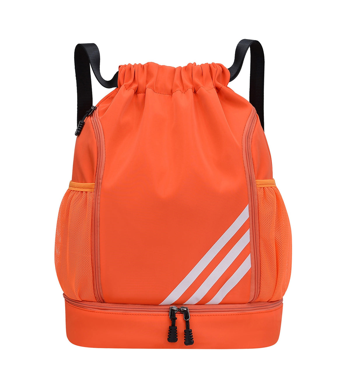 Thickened backpack, large capacity, ultra-light dry and wet separation sports swimming bag, drawstring training backpack