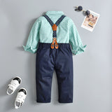 Children's Clothing Korean Version Two-Piece Children's Clothing Summer And Autumn Boys Long Sleeve Baby Baby Clothes